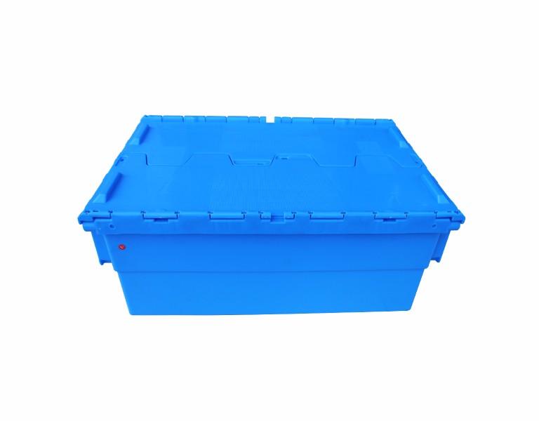 东方彩600-260斜插式塑料物流箱