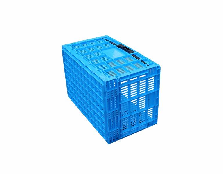 东方彩600-340塑料折叠周转筐