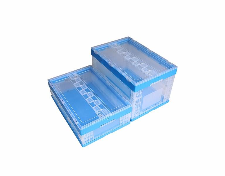 东方彩600-360塑料内倒式折叠周转箱