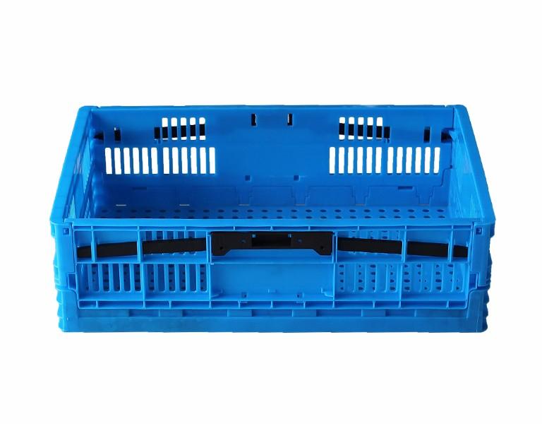 东方彩600-180塑料折叠周转筐