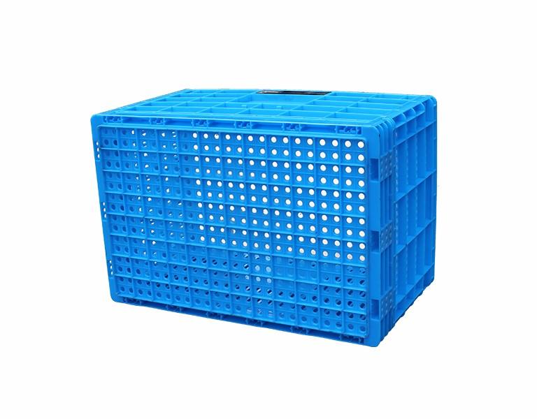 东方彩600-340塑料折叠周转筐