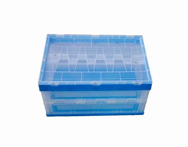 东方彩530-330塑料内倒式折叠周转箱