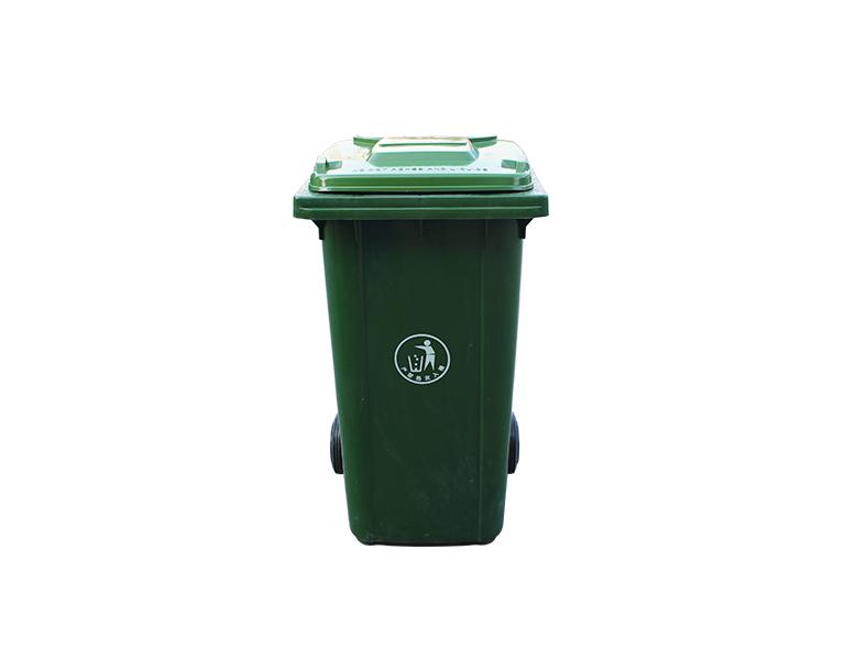 东方彩240L加厚塑料垃圾桶